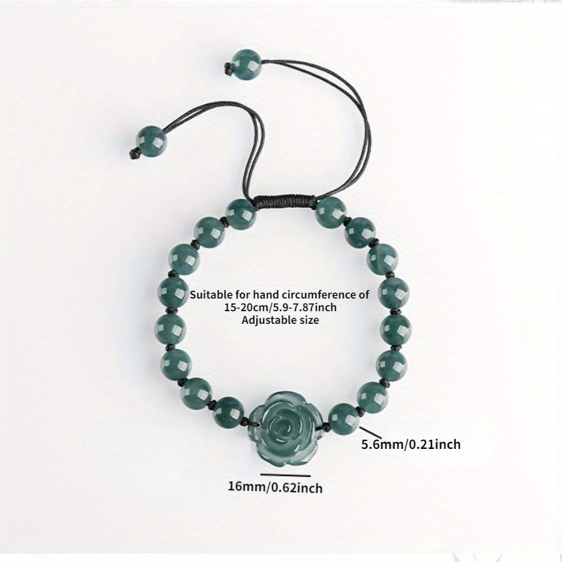 Pure Handmade Woven Bracelet - Red & Black Couple's Energy Gift