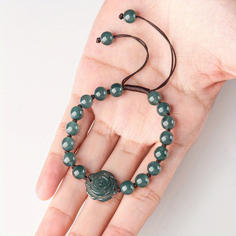 Pure Handmade Woven Bracelet - Red & Black Couple's Energy Gift