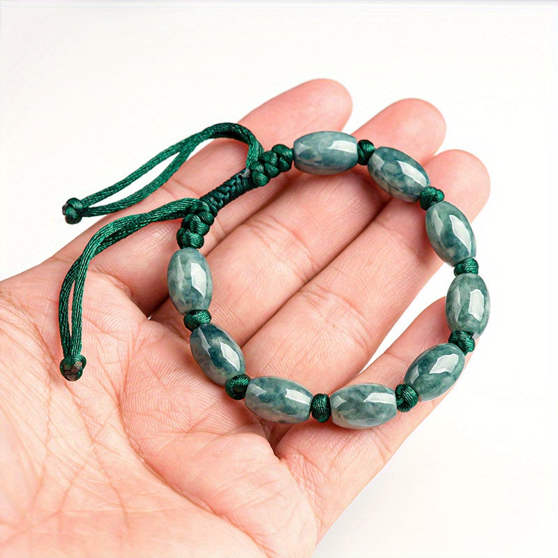 Handcrafted Natural Stone Bead Bracelet, Perfect for Couples & Fashion Enthusiasts