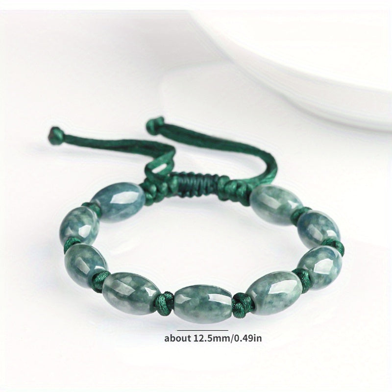 Handcrafted Natural Stone Bead Bracelet, Perfect for Couples & Fashion Enthusiasts