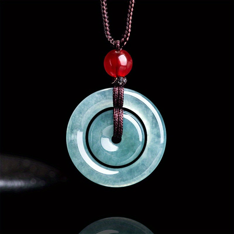 Authentic Safety Buckle Pendant Necklace - Unisex Protective Talisman for Daily Wear