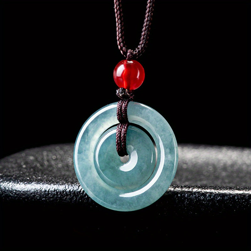 Authentic Safety Buckle Pendant Necklace - Unisex Protective Talisman for Daily Wear