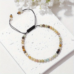 Amethyst Rose Quartz Bracelet - Elegant Hand Accessory for Energy Healing