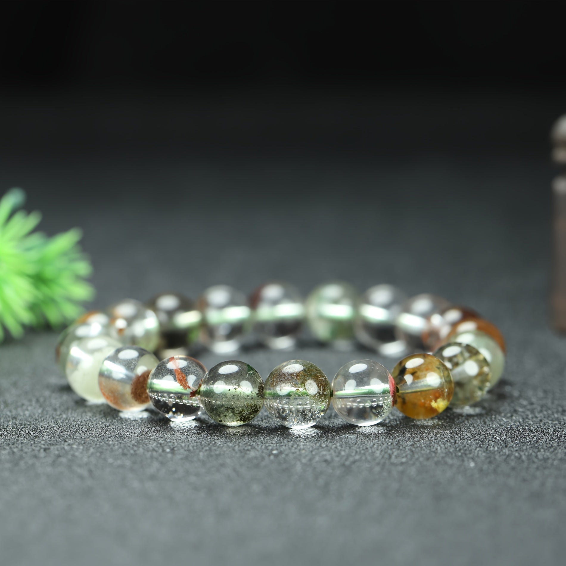 Twelve Zodiac Citrine Crystal Bracelet for Abundance, Cosmic Alignment, and Joyful Energy