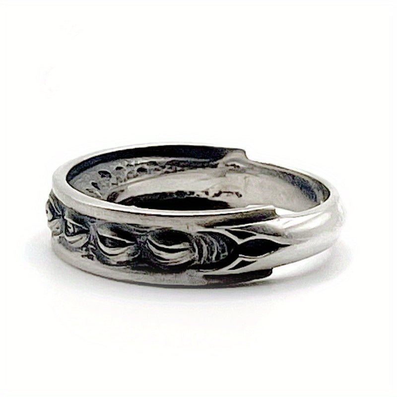 Original Design Eye Ring — Retro Men's Trendy Spiritual Energy Amulet for Protection & Harmony