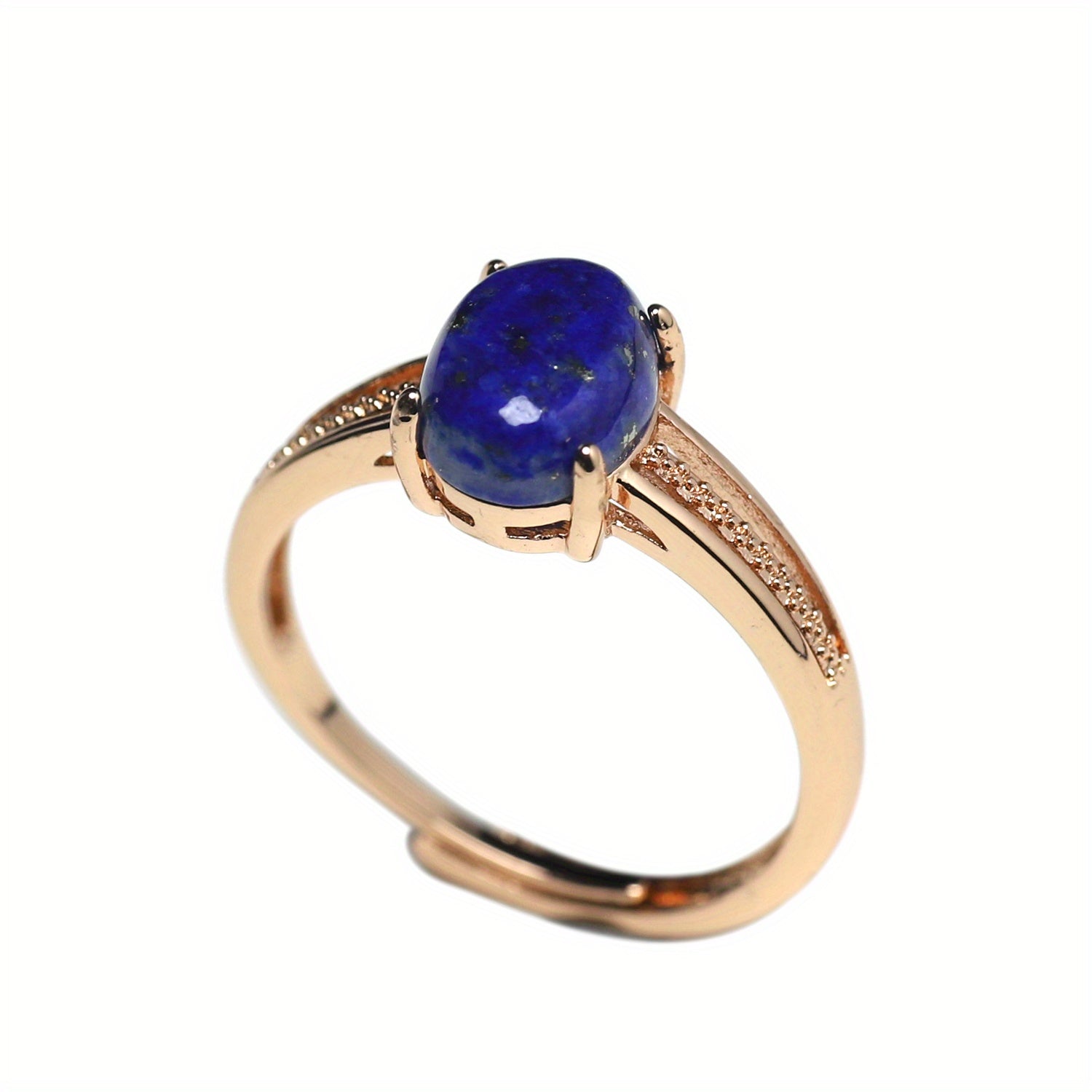 Boho Lapis Lazuli Ring - Spiritual Energy for Couples & Valentine's Day Gift