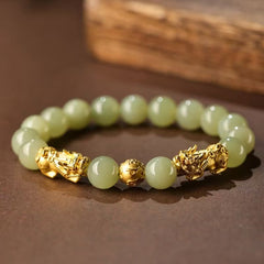 Feng Shui Wealth Treasure Bowl – Sacred Abundance Altar Centerpiece Women Pixiu Attract Lucky Wealthy Bracelets