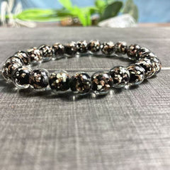 Moonlight Mermaid Luminous Firefly Bracelet  Glow-in-the-Dark Healing Jewelry Bracelet for Women Glass Mermaid Bracelet Bangles Anti Anxeity Healing Energy