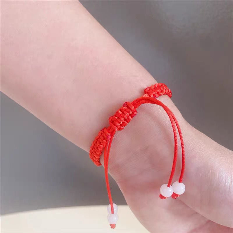 Handwoven Floral Bracelet Artisan Friendship Charm Handmade Women Braided String Bracelets Adjustable Friendship Bracelets Birthday Bracelet for Women