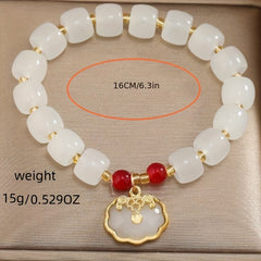 Vintage Handmade Charm Bracelet – Ultimate Fusion of Luck & Elegance