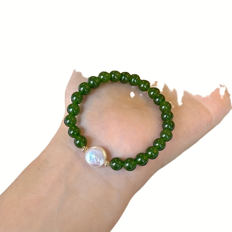 December Birthstone Natural Pearl Bracelet - Harmony & Protection for Daily Wear