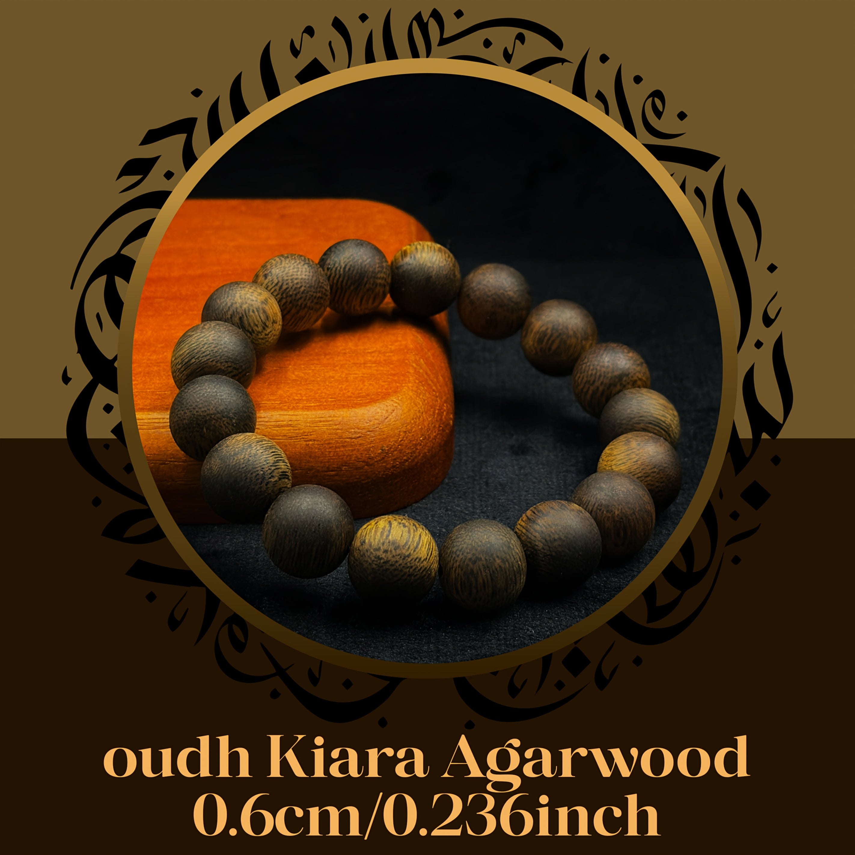 Agarwood Kyara Bracelet - Natural Aromatherapy & Spiritual Harmony