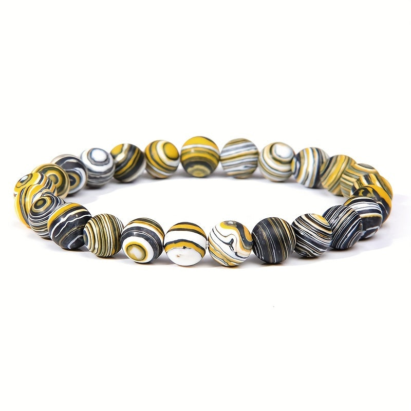 Gorgeous Multicolor Natural Stone Bracelet - Bohemian Energy for Harmony & Creativity
