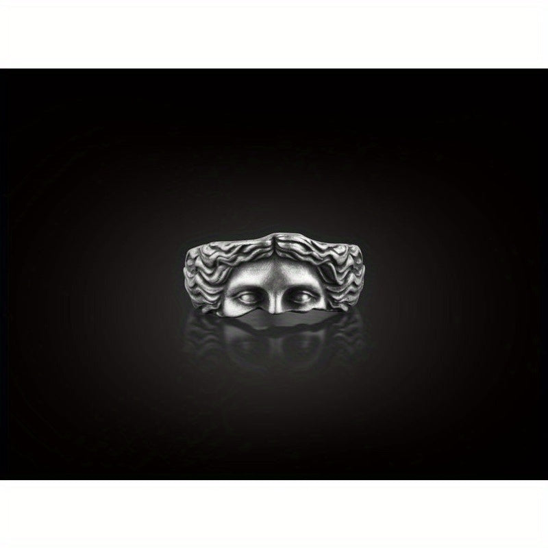 Aphrodite's Eye Goddess Venus Ring — Ancient Greek Spiritual Harmony & Energy Amulet