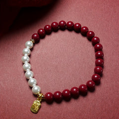 Cinnabar Bracelet - Energetic Protection & Prosperity Talisman for Couples