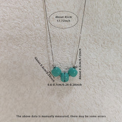 Women's Blue  Necklace - S925 Silver Harmony & Protection Talisman