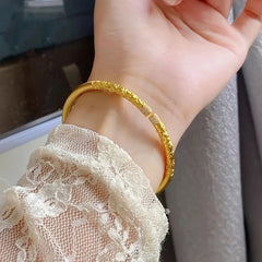 Golden Cudgel Bracelet — Wealth & Protection Energy Talisman