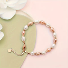 Women's Freshwater Pearl Bracelet – Symbol of Purity & Elegance for Everyday Wear