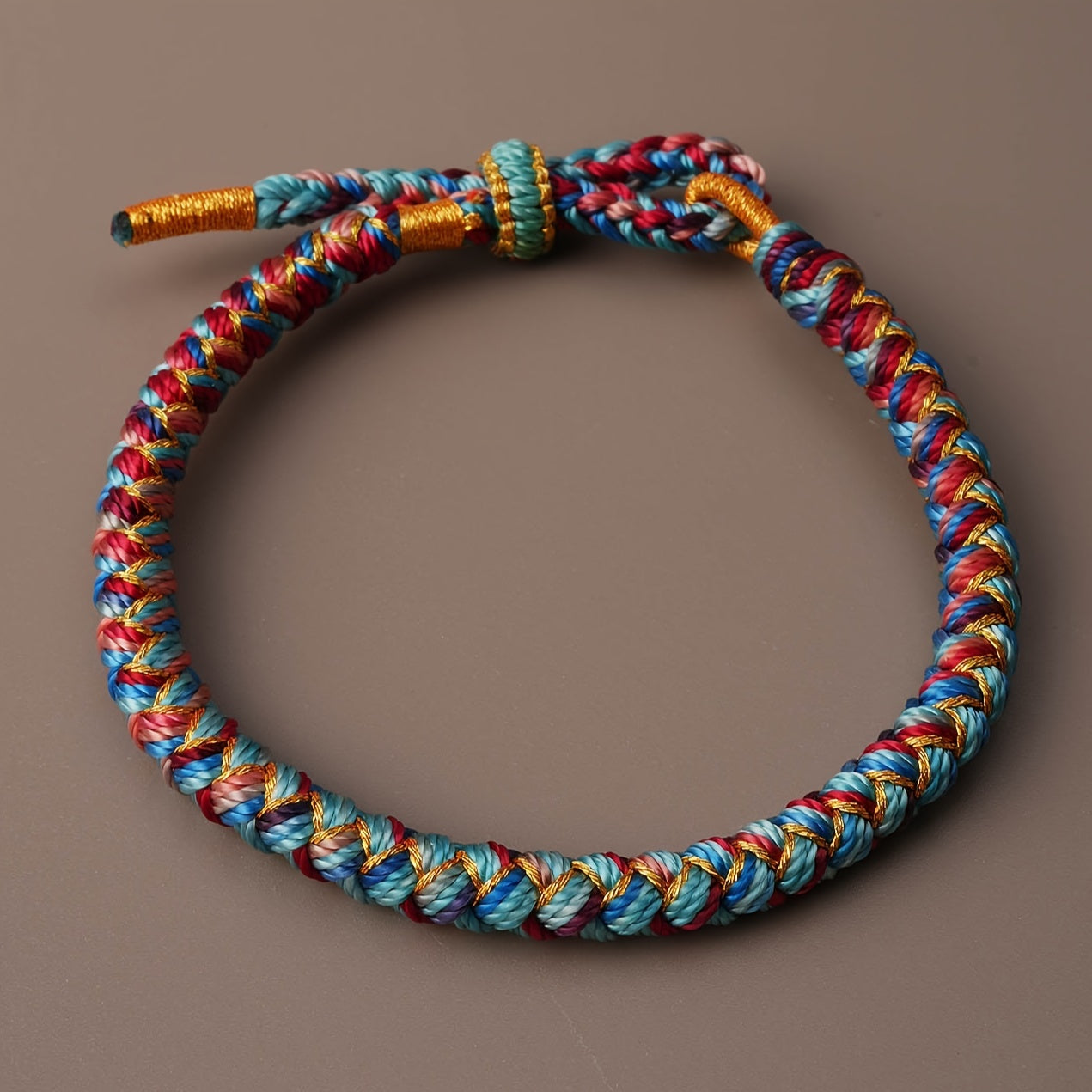 Bohemian Ethnic Bracelet - Colorful Rope Design for Harmony & Joy