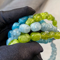 Perfect for Every Season and Occasion Green Peridot Elegant Necklace: Christmas Gift Idea