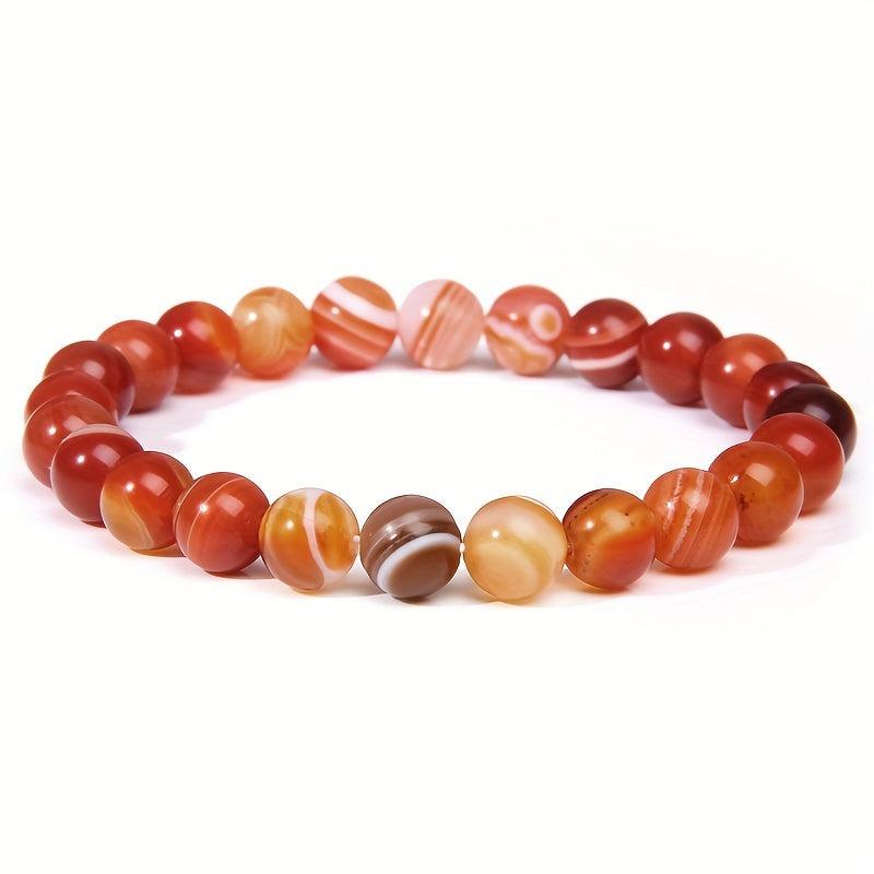 Gorgeous Multicolor Natural Stone Bracelet - Bohemian Energy for Harmony & Creativity