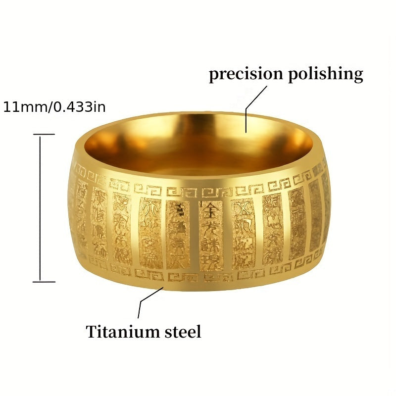 Lord Of Good Luck Ring - High Quality Titanium Steel Fortune Energy
