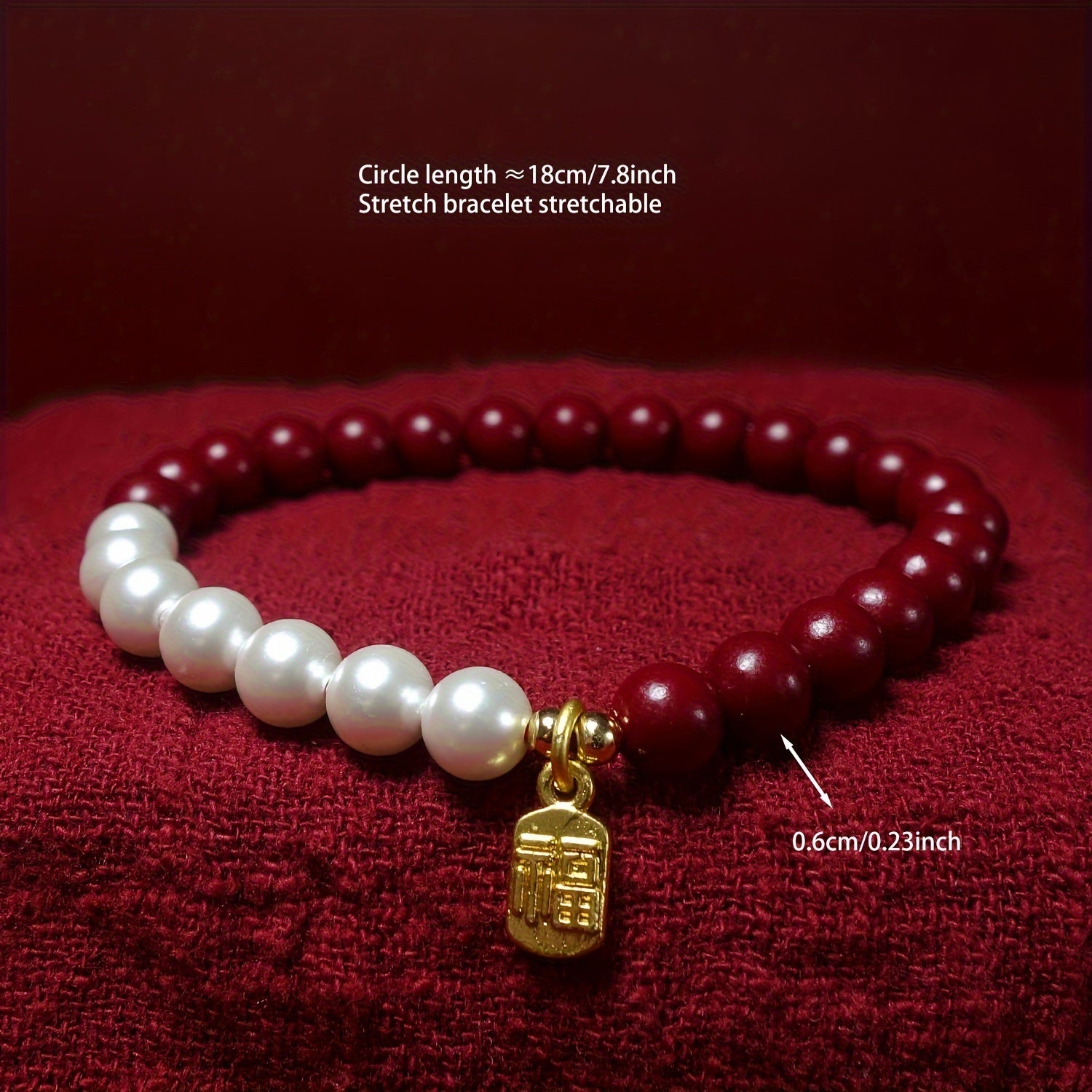 Cinnabar Bracelet - Energetic Protection & Prosperity Talisman for Couples