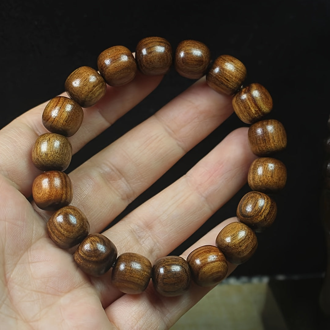 Luxury Natural Agarwood Bracelet - Spiritual Energy for Mindfulness & Meditation