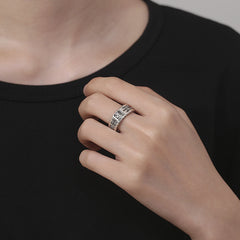 Vintage Asian-Inspired Taoist Ring - Antique Chinese Jewelry for Cultural Weddings & Parties