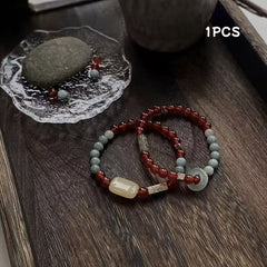 Bohemian Agate Bracelet Set - Harmony & Creativity for Daily Wear