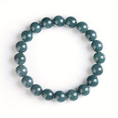 Men's & Women's Natural Stone Bracelet - Teal Beads for Harmony & Balance
