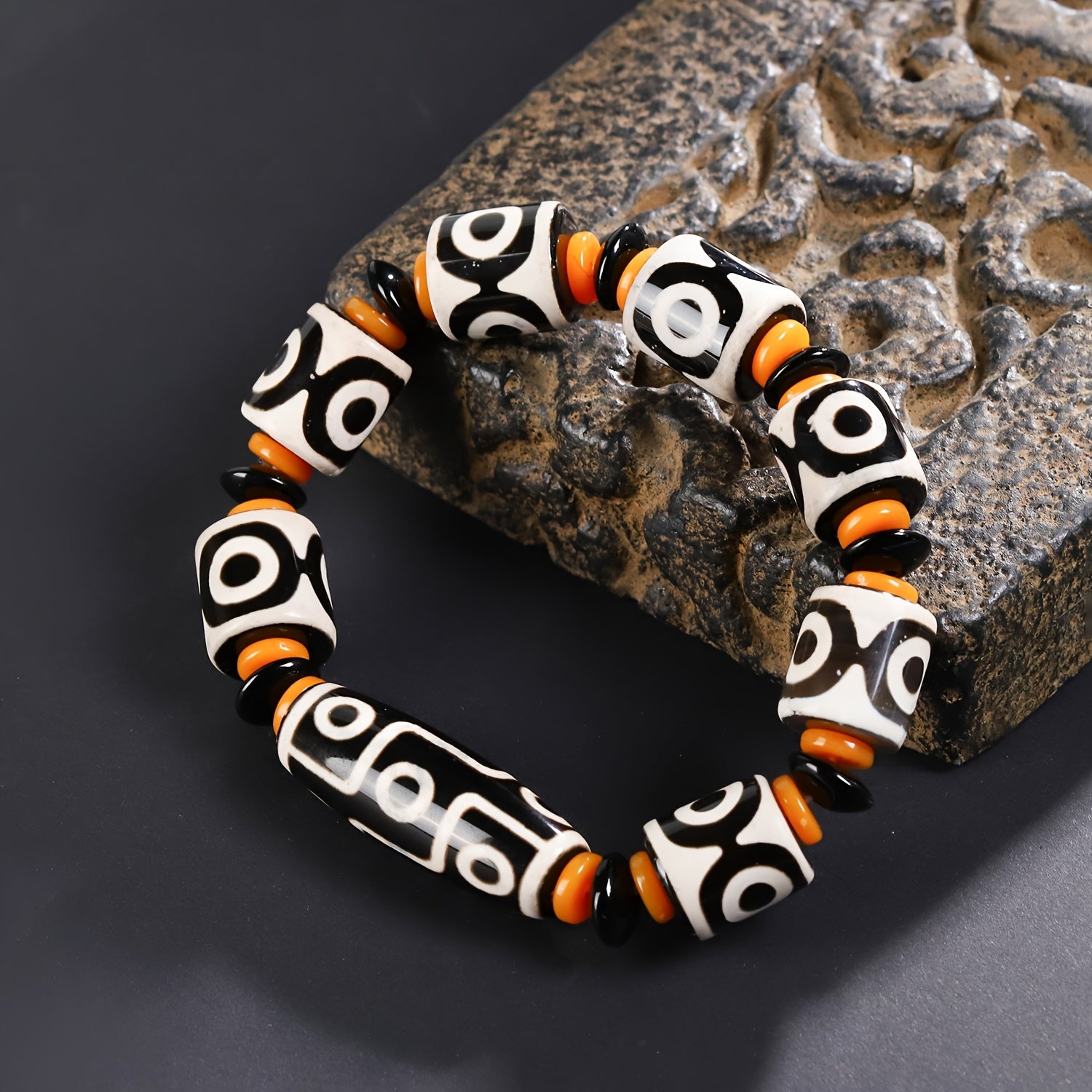 Men'S Bohemian Agate Bracelet – Protective Energy & Bohemian Style for Daily Wear