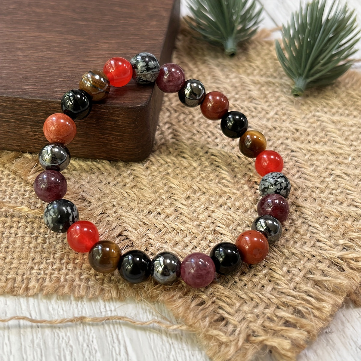 Inner Strength Bracelet with Crystal Energy for Emotional Balance