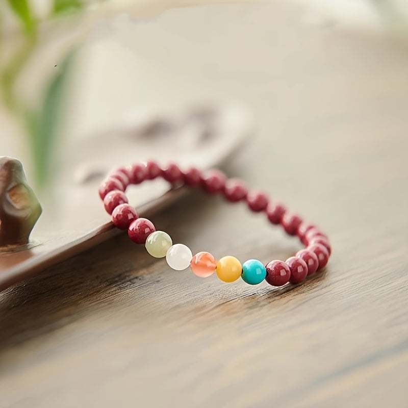 Cinnabar Five-Element Bracelets for Couples - Enhancing Luck & Career Harmony