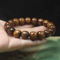 Luxury Natural Agarwood Bracelet - Spiritual Energy for Mindfulness & Meditation