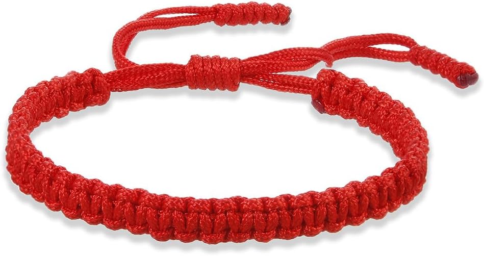 Colorful Tibetan Buddhist Bracelets - Handmade Braided Rope for Protection & Family Harmony