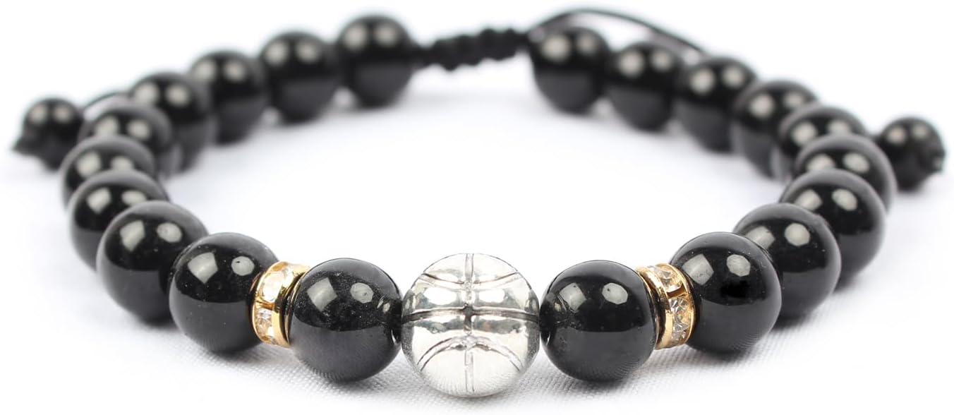 Bracelets for men Football Player  – Stylish & Motivational Bracelet Gift for Men & Teens Perfect for Graduation, Father’s Day, Birthdays & Game Day Spirit