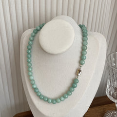 Everyday Elegance Natural Stone Necklace - Enhances Spiritual Energy & Harmony