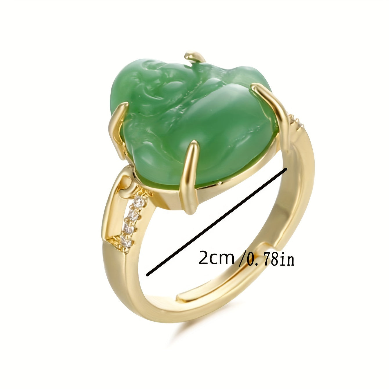 Green Character Golden Set - Spiritual Energy for Protection & Prosperity