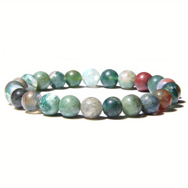 Gorgeous Multicolor Natural Stone Bracelet - Bohemian Energy for Harmony & Creativity