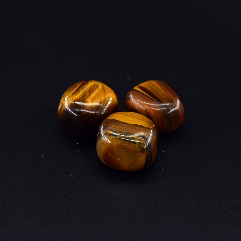 Natural Yellow Tiger-Eye Pearl Bracelet for Men & Women - Fashion Retro Jewelry with Energy Healing