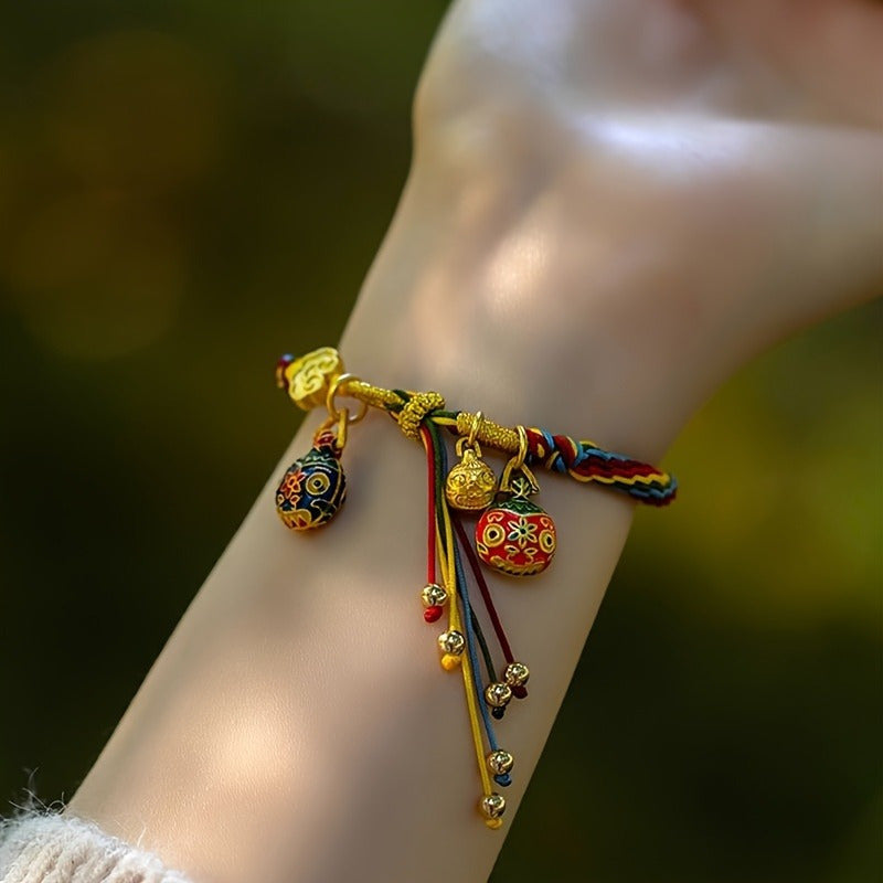 Vibrant Colorful Braided Rope Bracelet – Lucky Charm for Energy & Harmony