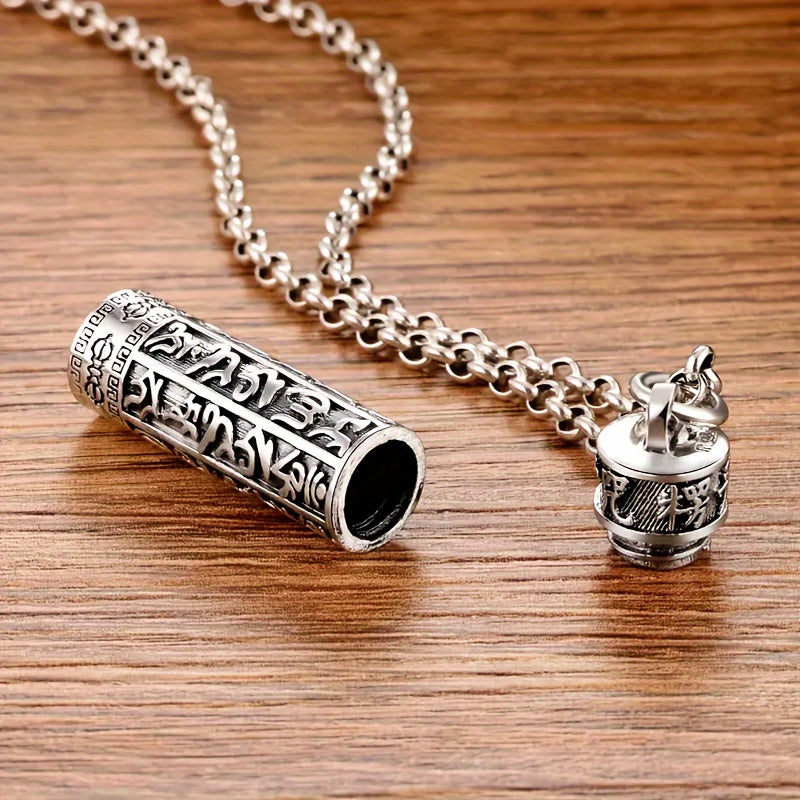 Enigmatic Pendant Of Six Characters — Spiritual Protection & Energy Harmony Amulet
