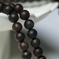 Vietnamese Agarwood 8Mm Bead Bracelet - Hope, Peace & Meditation Energy Unisex Mala