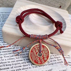 Mountain Money Bagua Energy Bracelet — Balance, Protection & Prosperity Harmony Charm