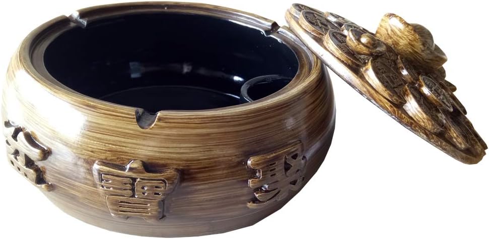 Feng Shui Wealth Treasure Bowl  Sacred Abundance Altar Centerpiece Wealth Porsperity Figurine, Feng Shui Decor Attract Wealth and Good Luck