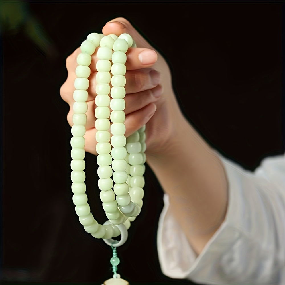 108 Bodhi Seeds Mala Prayer Beads - Zen Five-layer for Inner Peace & Spiritual Growth