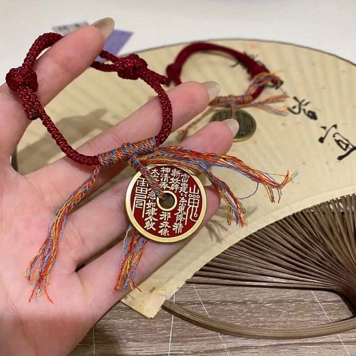 Mountain Money Bagua Energy Bracelet — Balance, Protection & Prosperity Harmony Charm