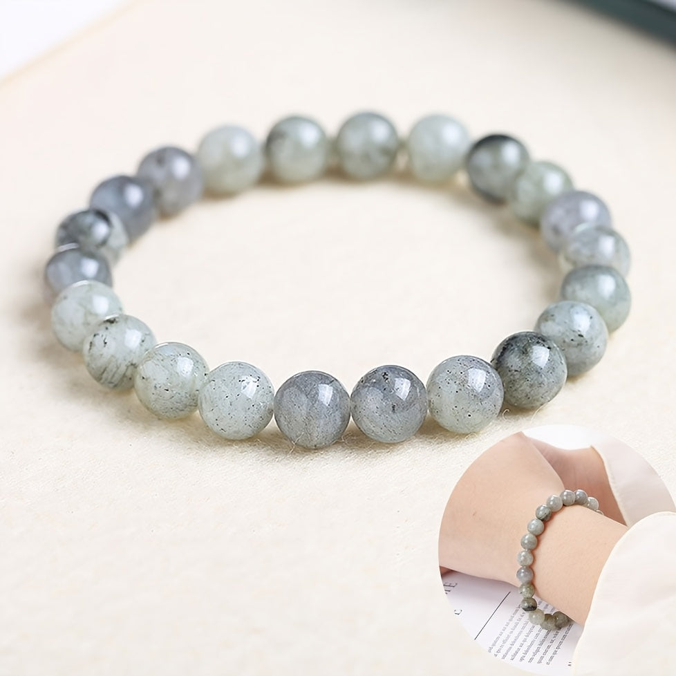 Elegant Moonstone Bracelet - Natural Stone Energy for Daily Wear & Gift-Giving