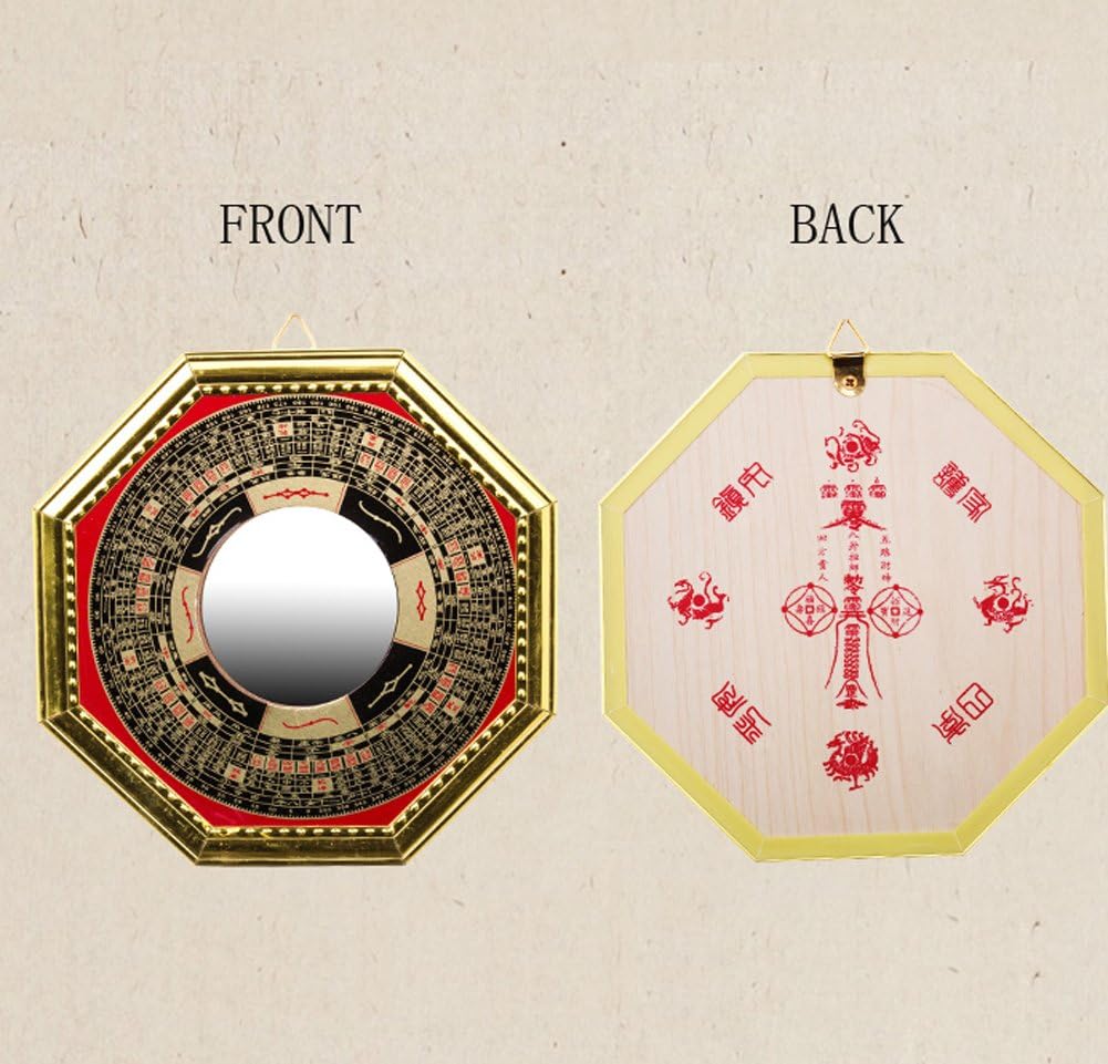 Attract Wealth & Prosperity with Our 4.6" Feng Shui Bagua Concave Mirror  Concave for Inviting Money and Treasure Wealth Luckly
